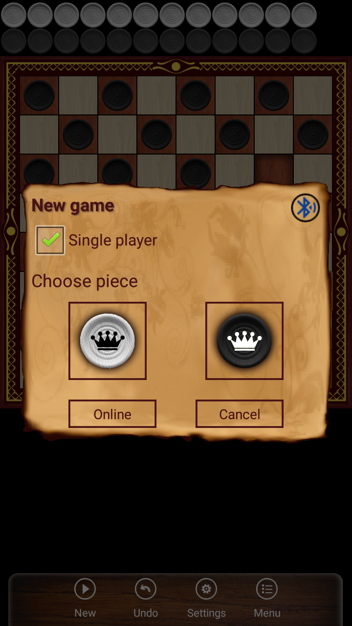 اسکرین شات 4 بازی Italian Dama - Online