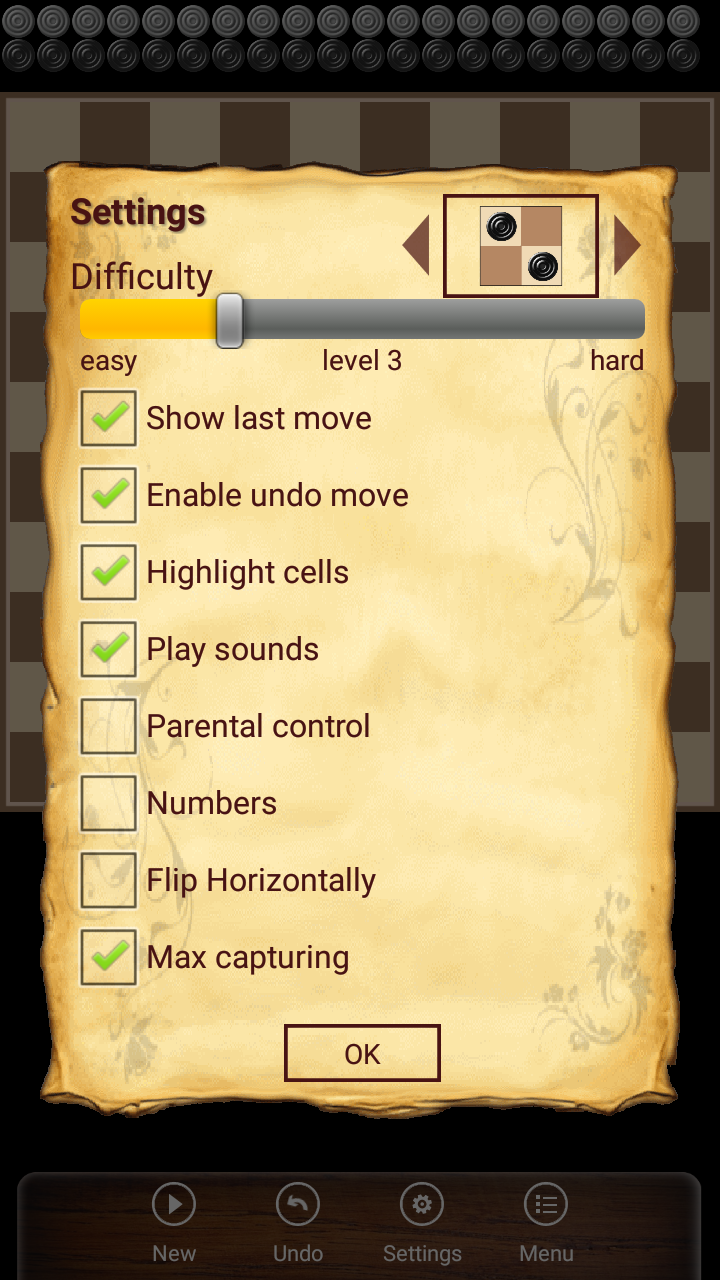 اسکرین شات 6 بازی Draughts 10x10