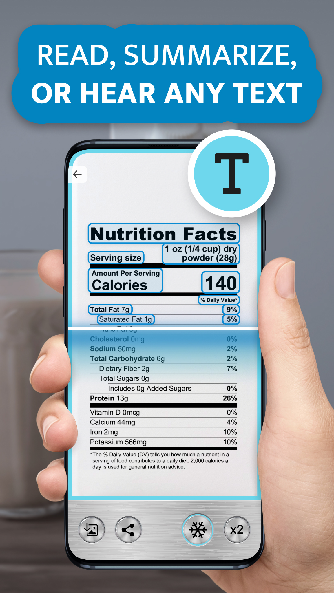 اسکرین شات 4 برنامه Magnifier Plus with Flashlight