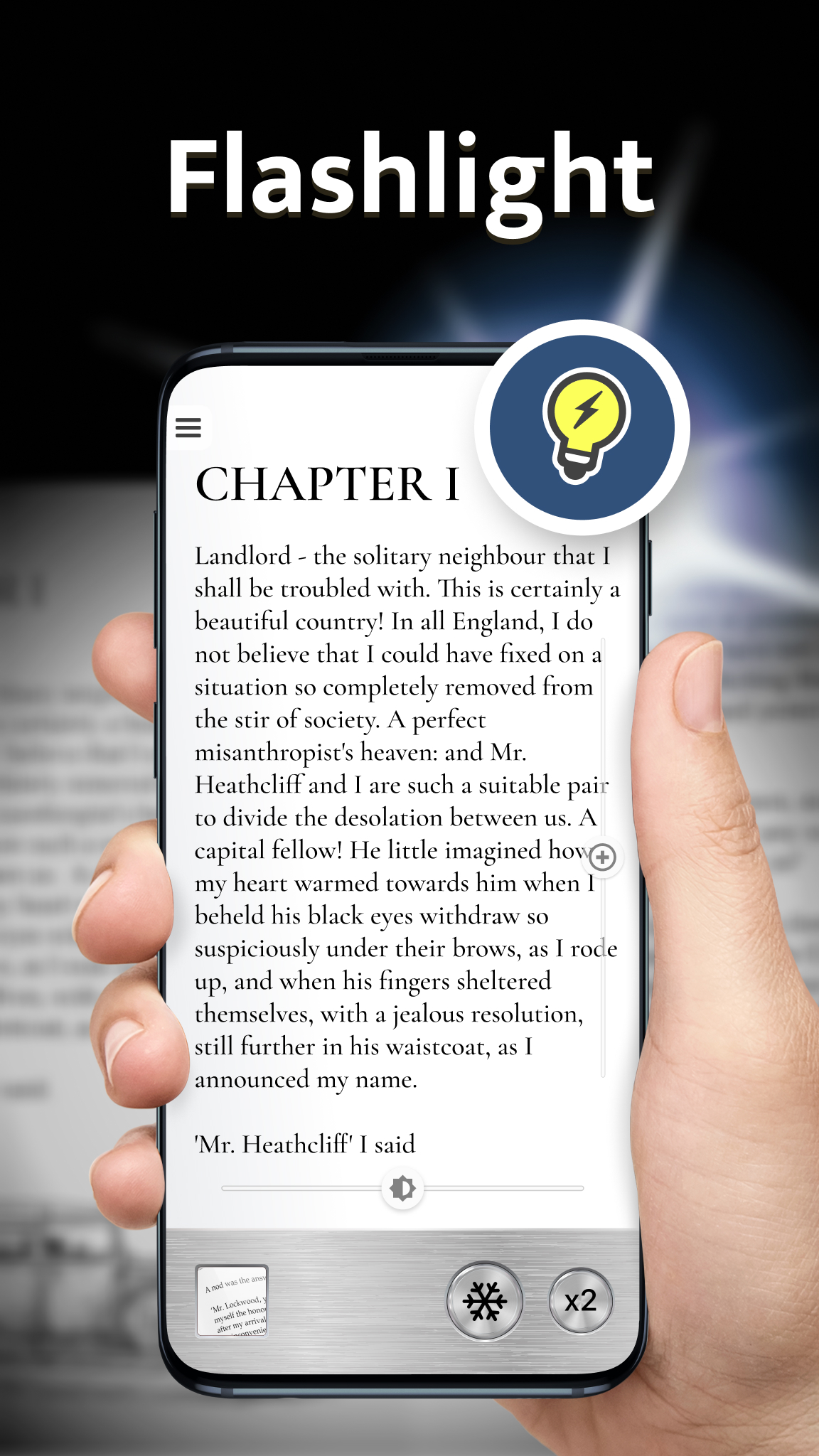 اسکرین شات 2 برنامه Magnifier Plus with Flashlight