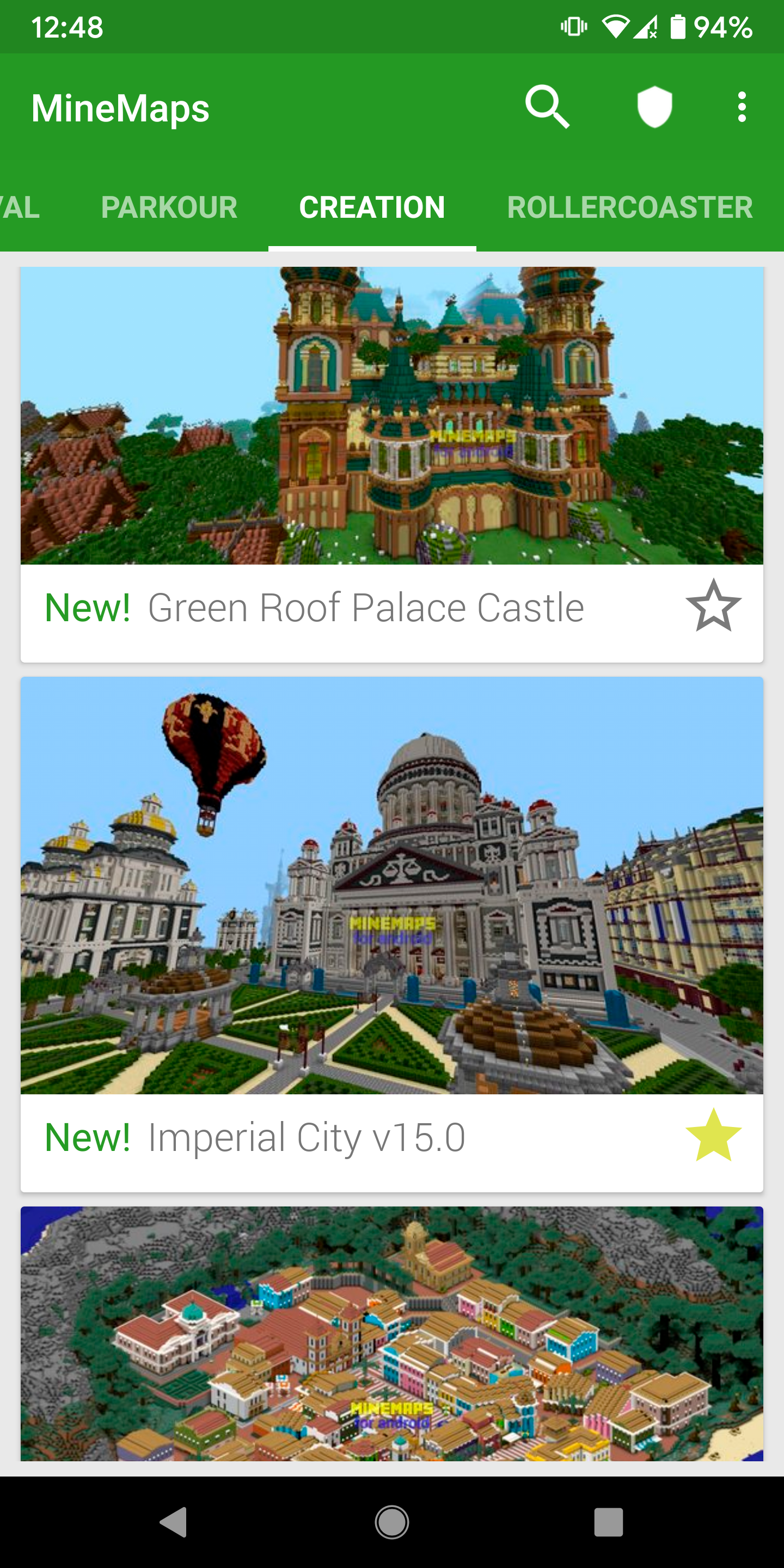 اسکرین شات 3 برنامه Maps for Minecraft PE