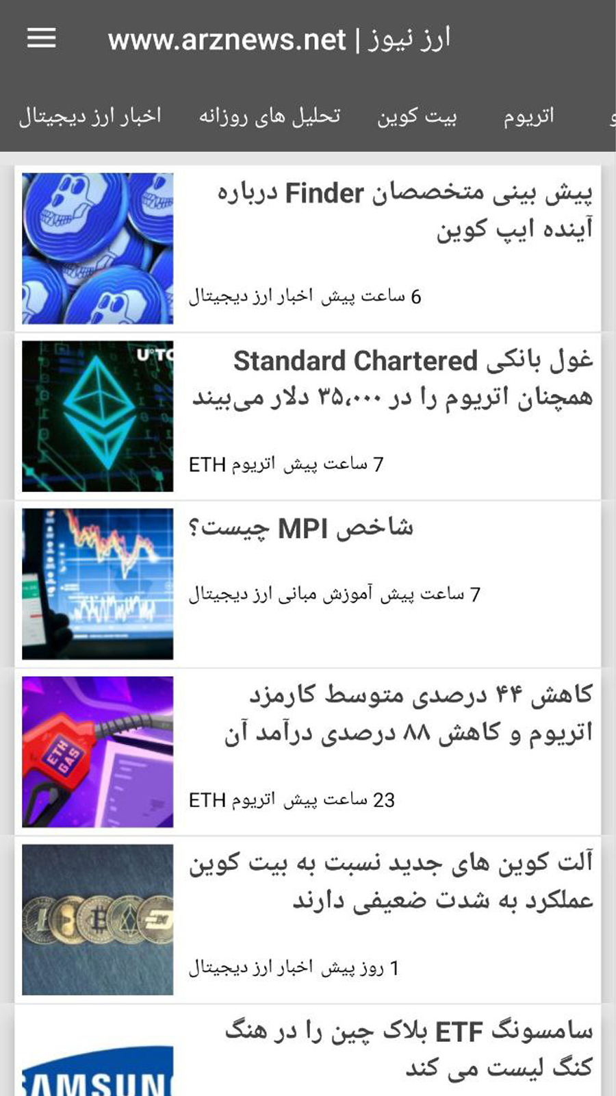 اسکرین شات 1 برنامه ارز نیوز