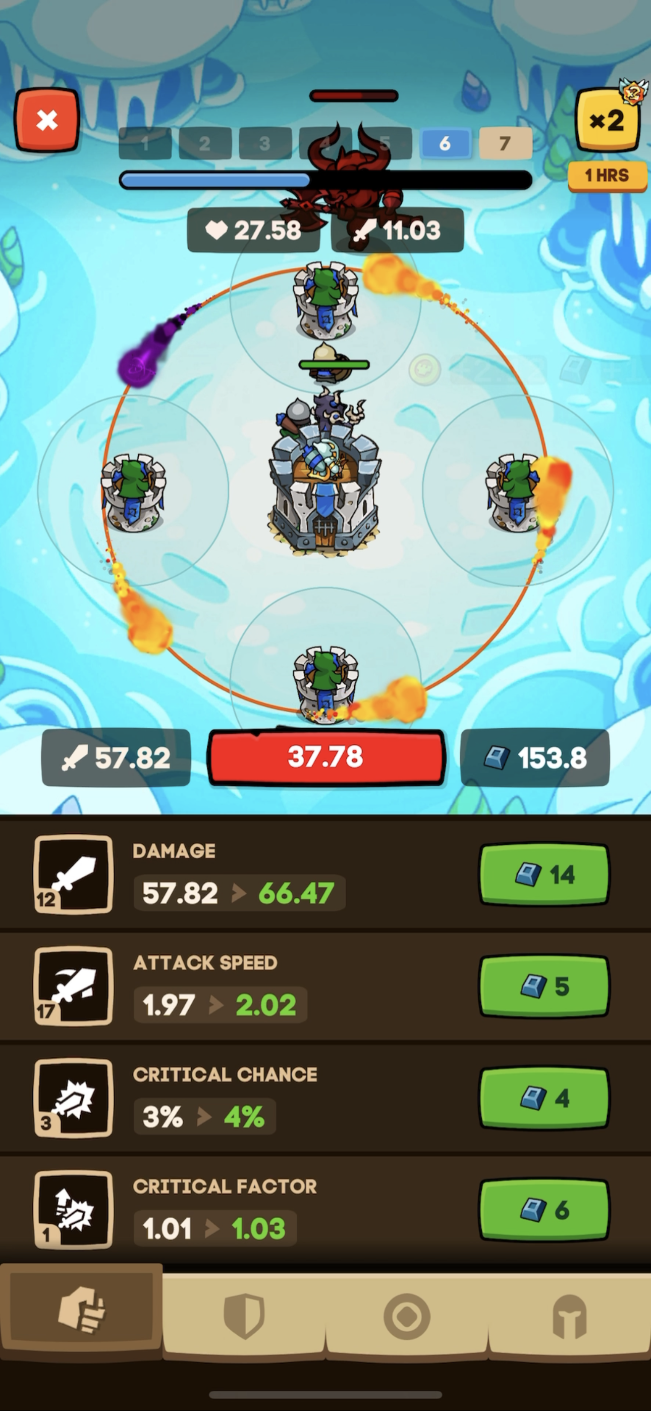 اسکرین شات 7 بازی Apexlands- idle tower defense