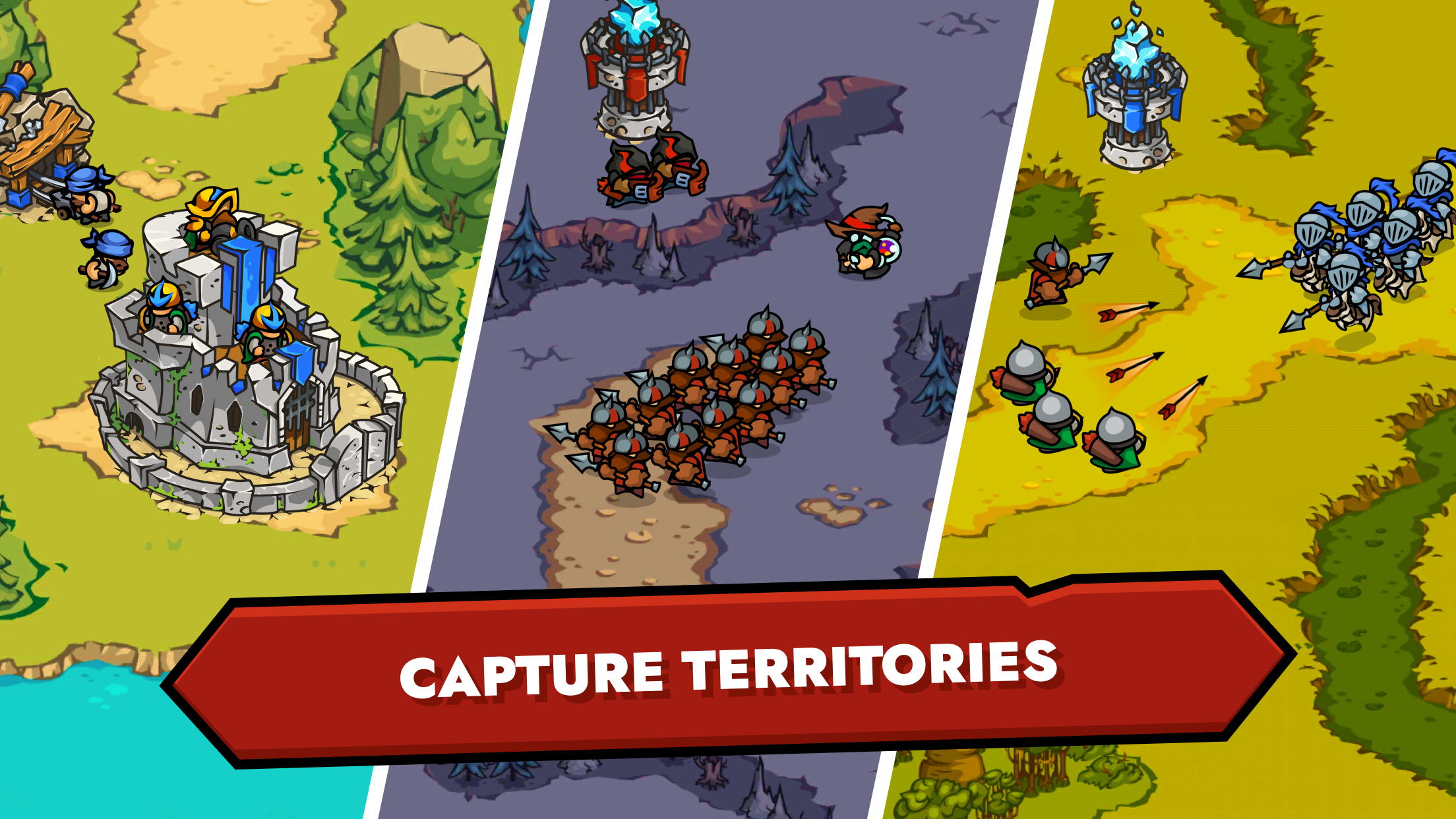 اسکرین شات 4 بازی Castlelands: RTS strategy game