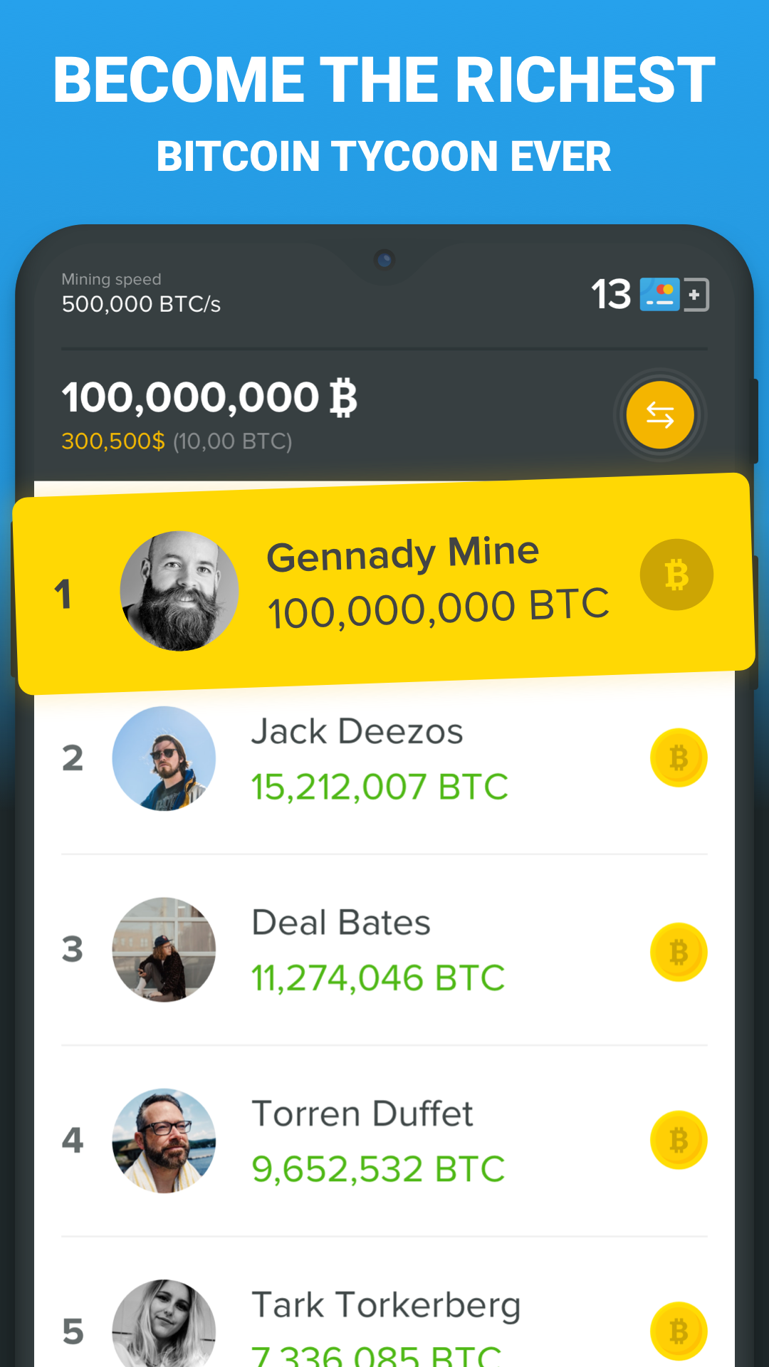 اسکرین شات 4 بازی The Crypto Game clicker mining