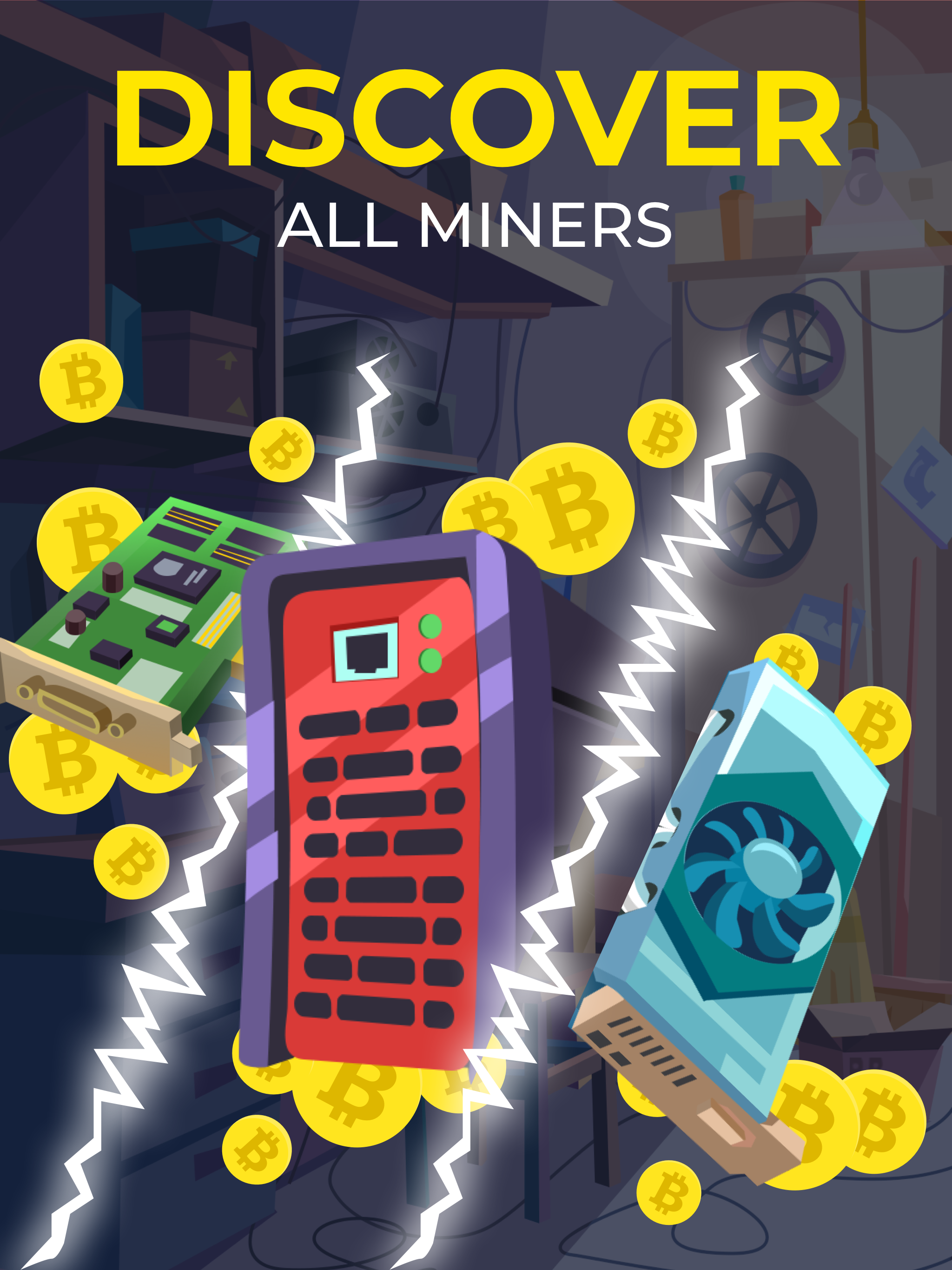 اسکرین شات 3 بازی The Crypto Merge: BTC mining