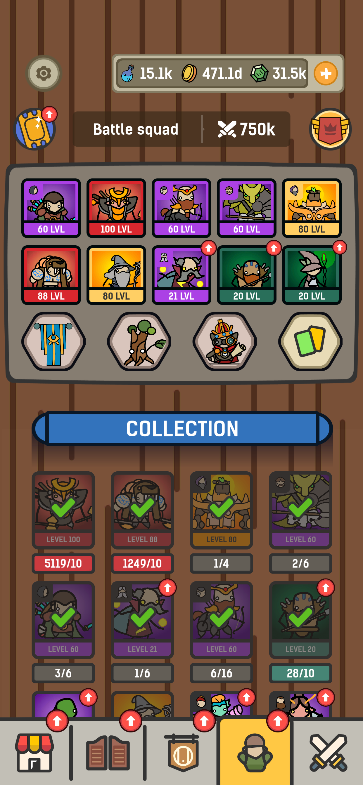 اسکرین شات 2 بازی Summoners Legend: AFK idle RPG