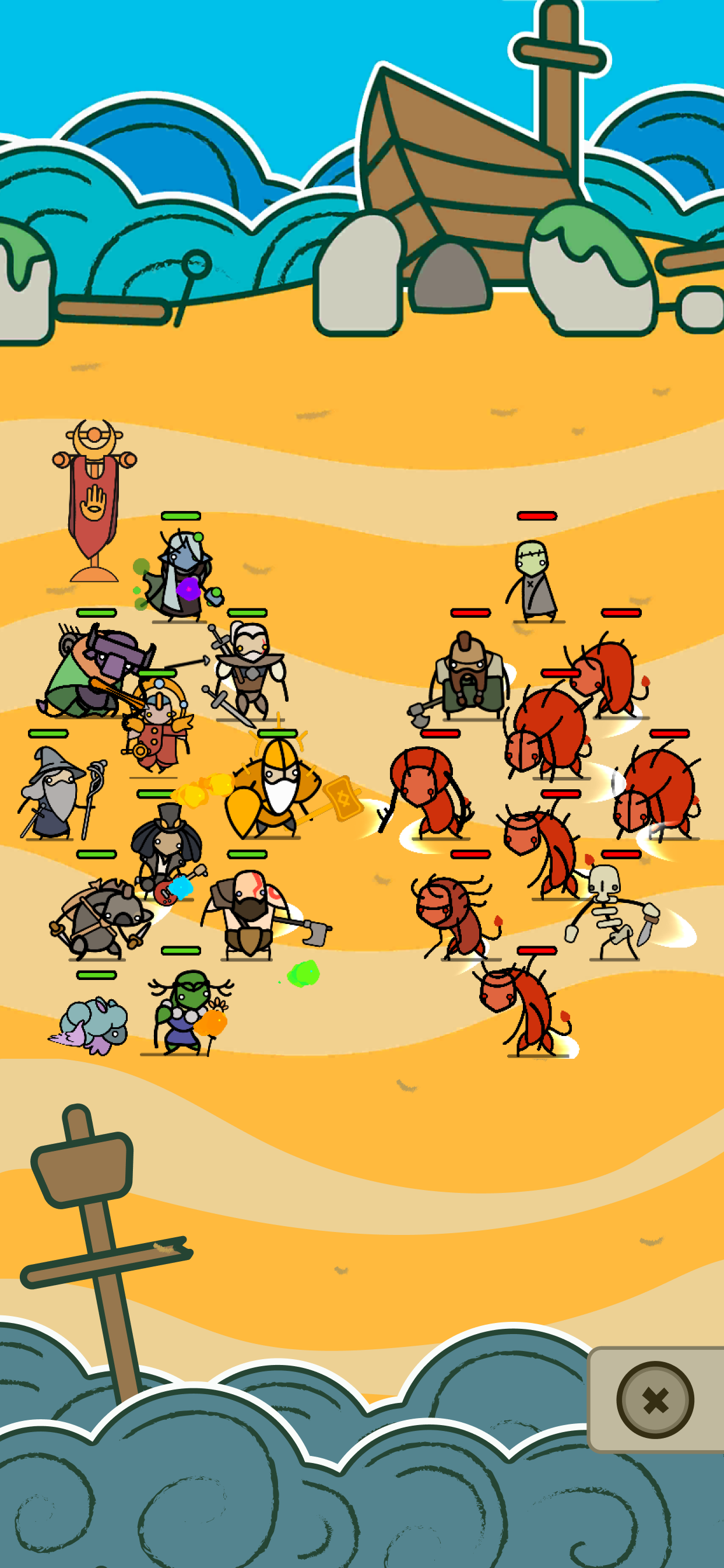 اسکرین شات 3 بازی Summoners Legend: AFK idle RPG