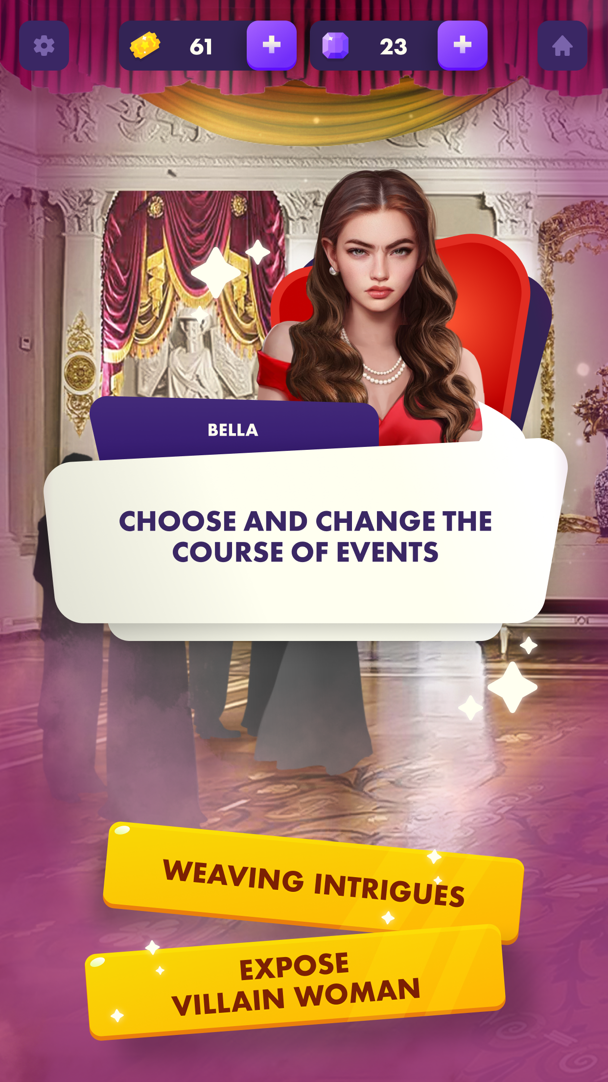 اسکرین شات 6 بازی Love Story Game: Romance novel