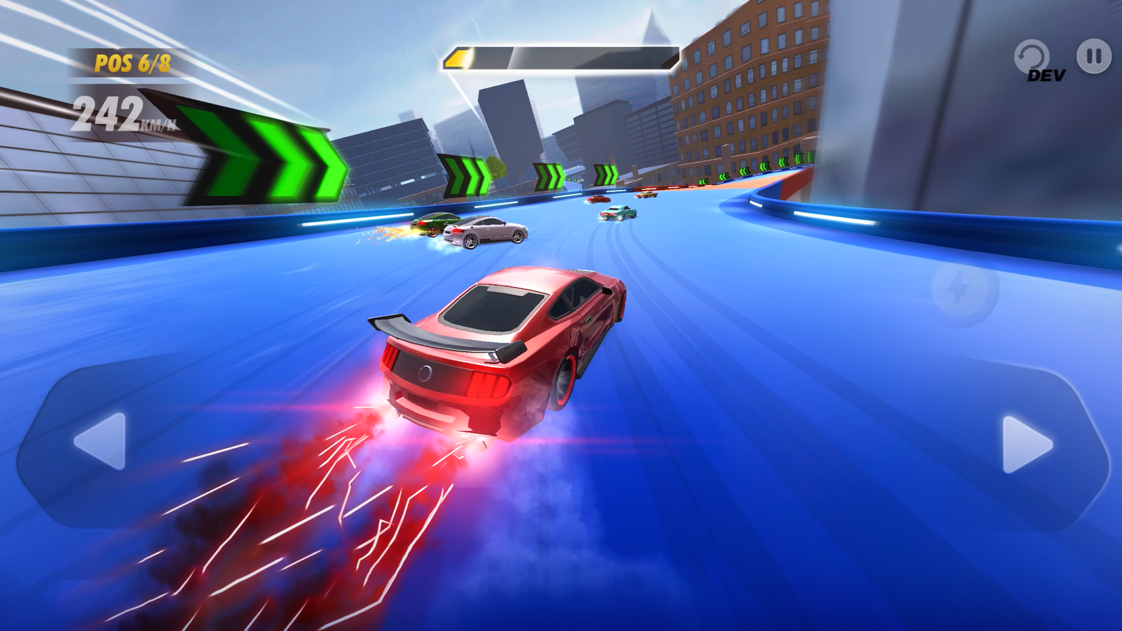 اسکرین شات 6 بازی Nitro Wheels 3D Drifting Game