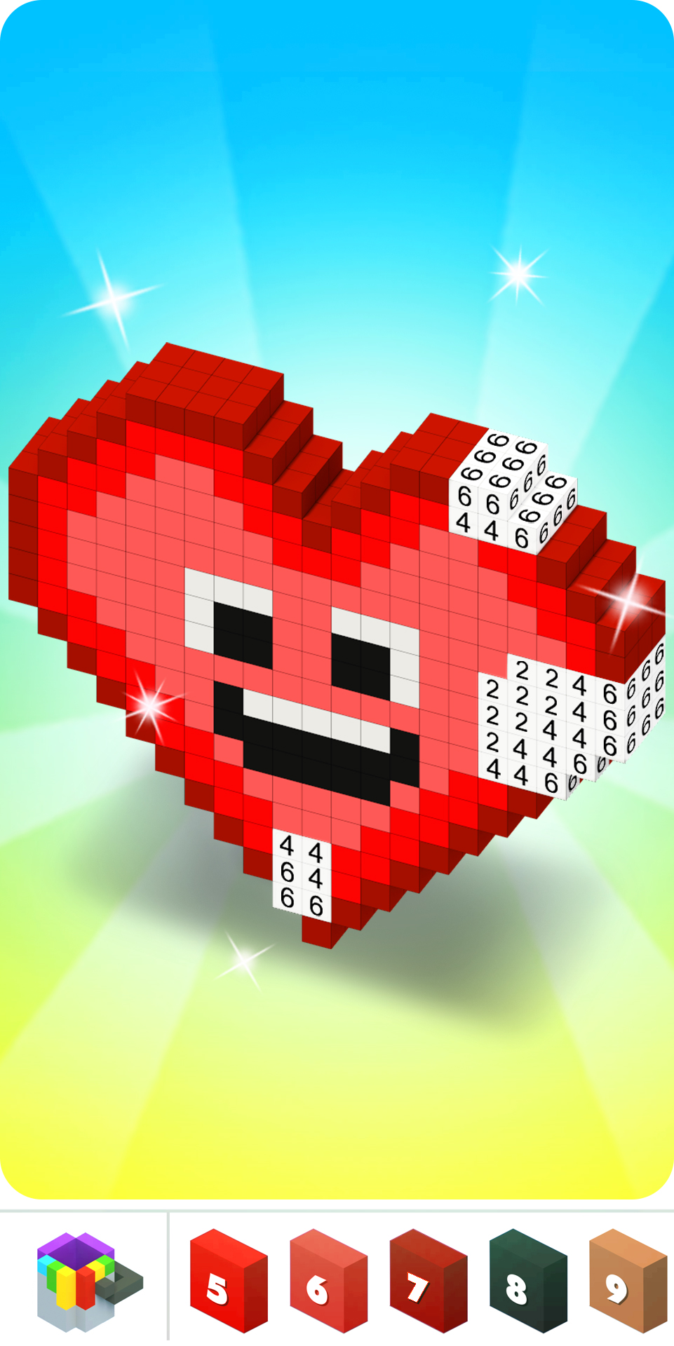 اسکرین شات 4 برنامه Voxly 3D - Color by Number