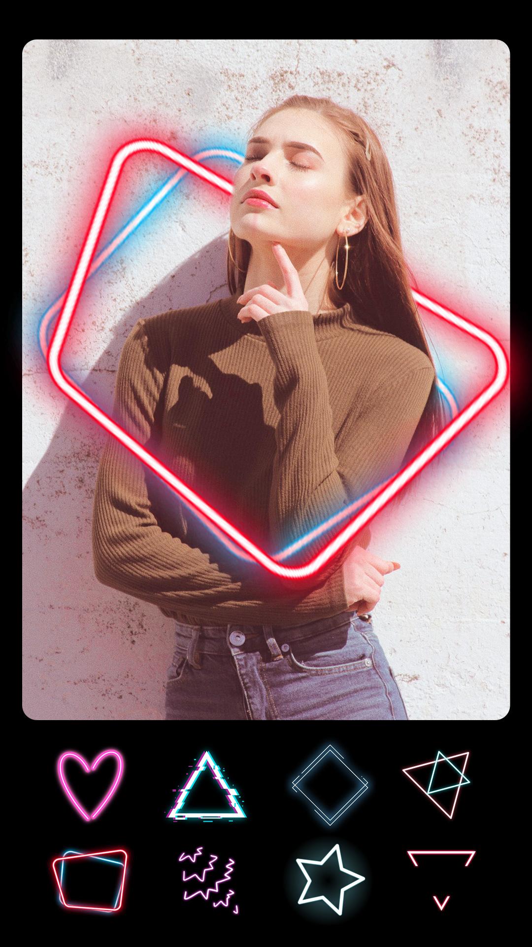 اسکرین شات 3 برنامه InSquare Photo Editor, Collage