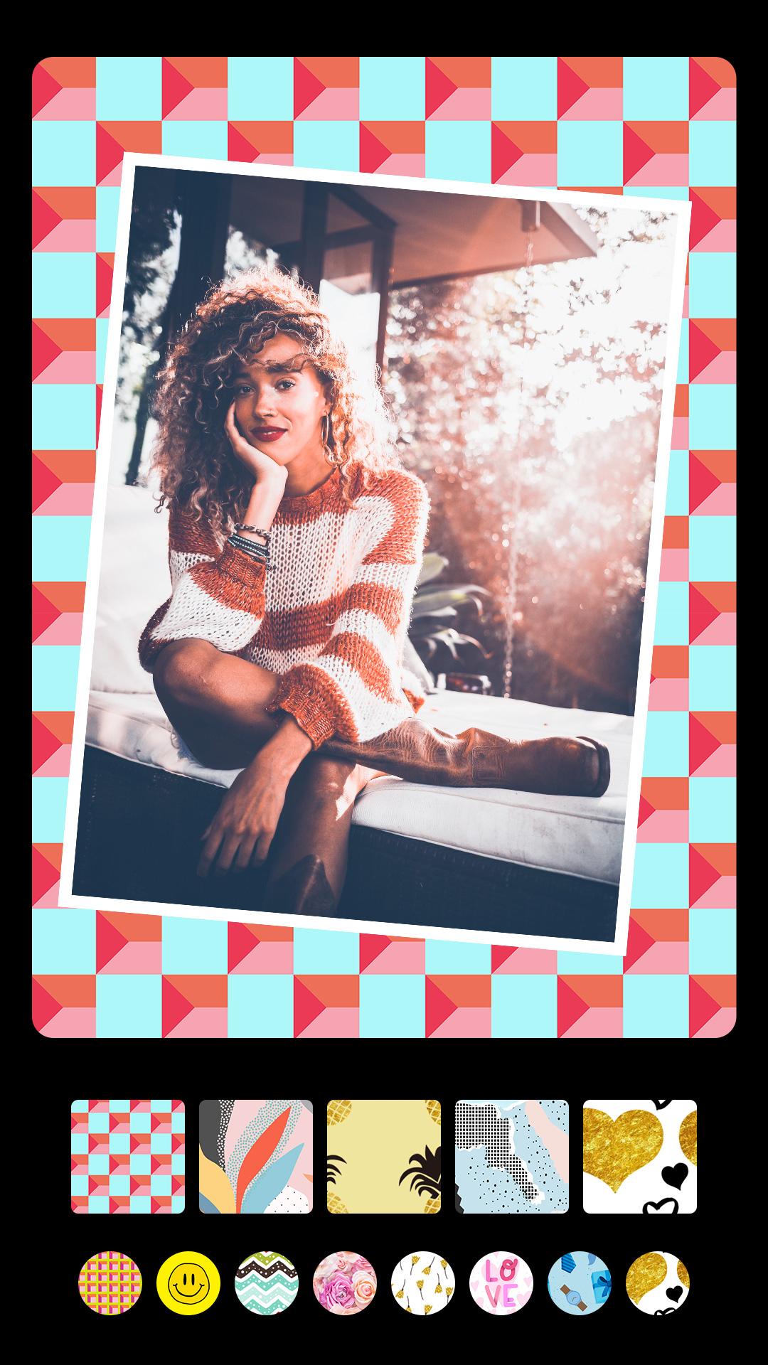 اسکرین شات 7 برنامه InSquare Photo Editor, Collage