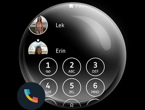 اسکرین شات 6 برنامه Theme Dialer Black White