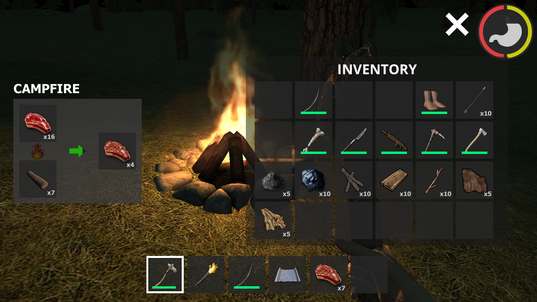 اسکرین شات 2 بازی Forest Survival