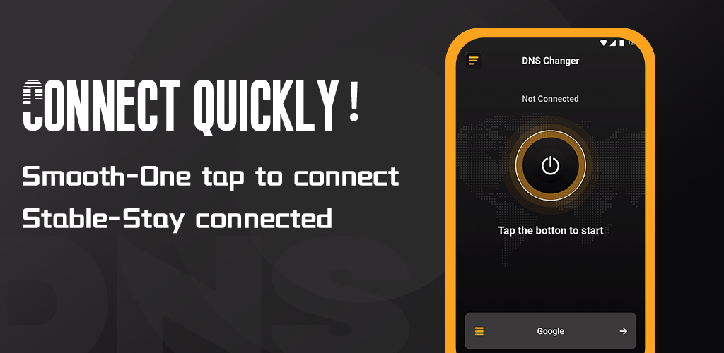 اسکرین شات 1 برنامه DNS Changer-Internet optimizer