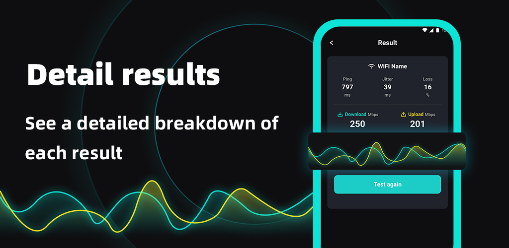 اسکرین شات 3 برنامه Speed Test-Test internet speed