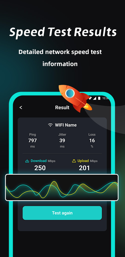 اسکرین شات 3 برنامه Speed Test-Test internet speed