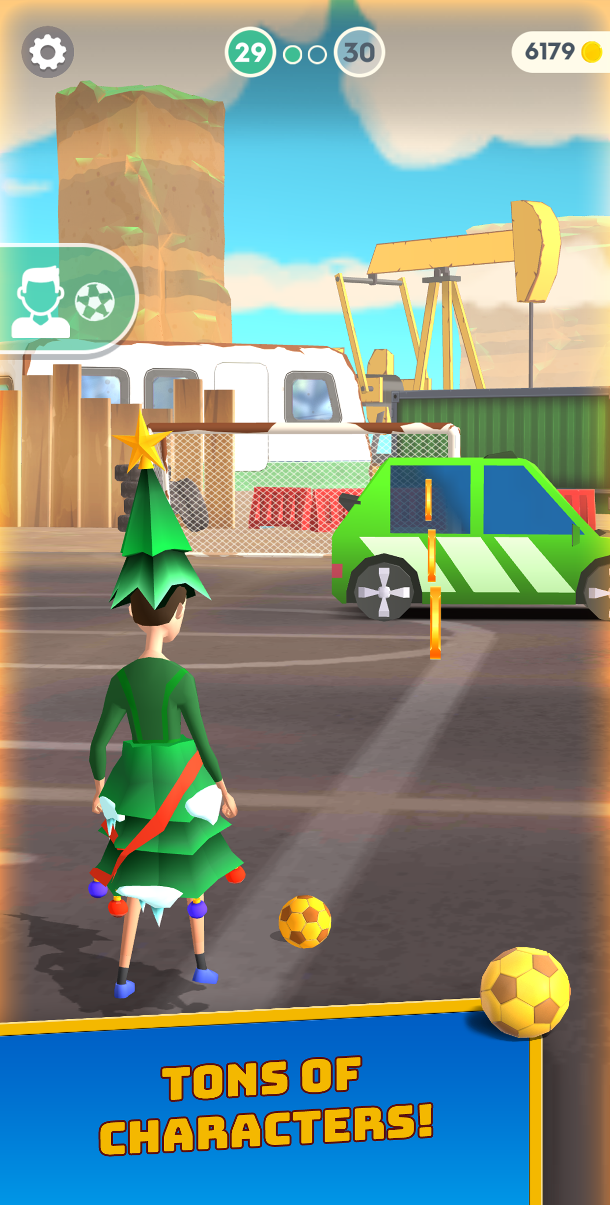 اسکرین شات 2 بازی Flick Goal!