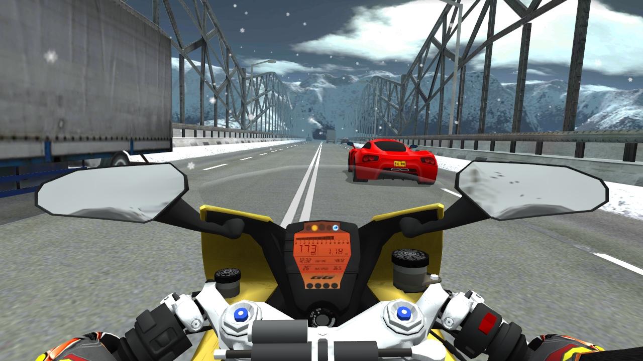 اسکرین شات 4 بازی Moto Racing 3D