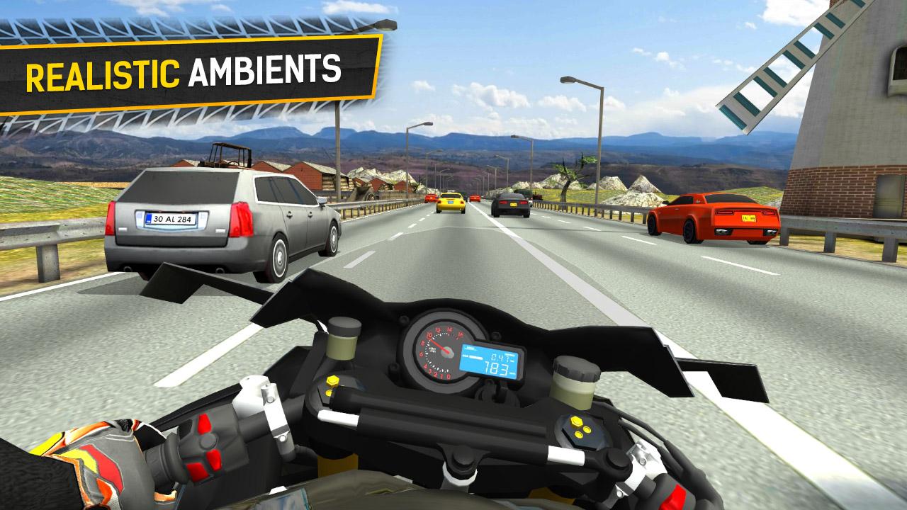 اسکرین شات 2 بازی Moto Racing 3D