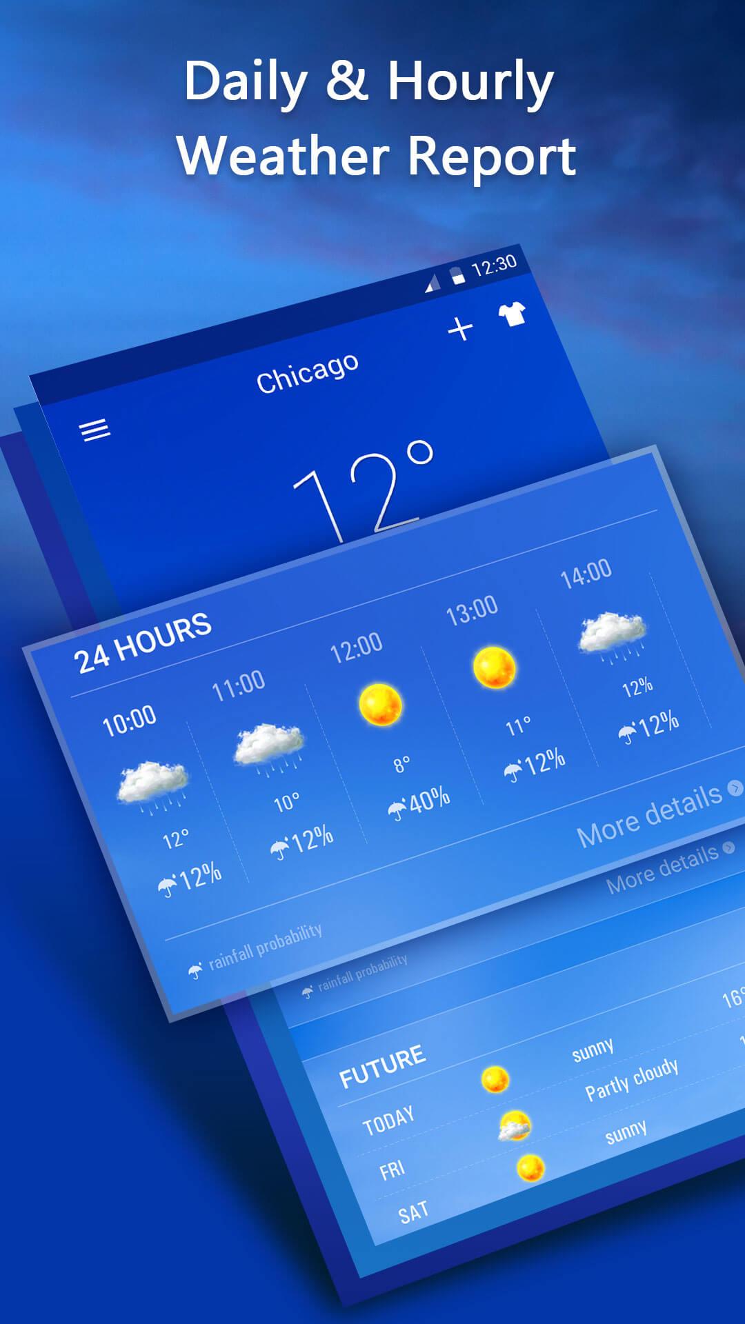 اسکرین شات 5 برنامه Weather Forecast App