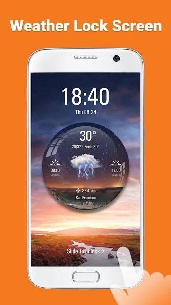 اسکرین شات 6 برنامه Amber Weather