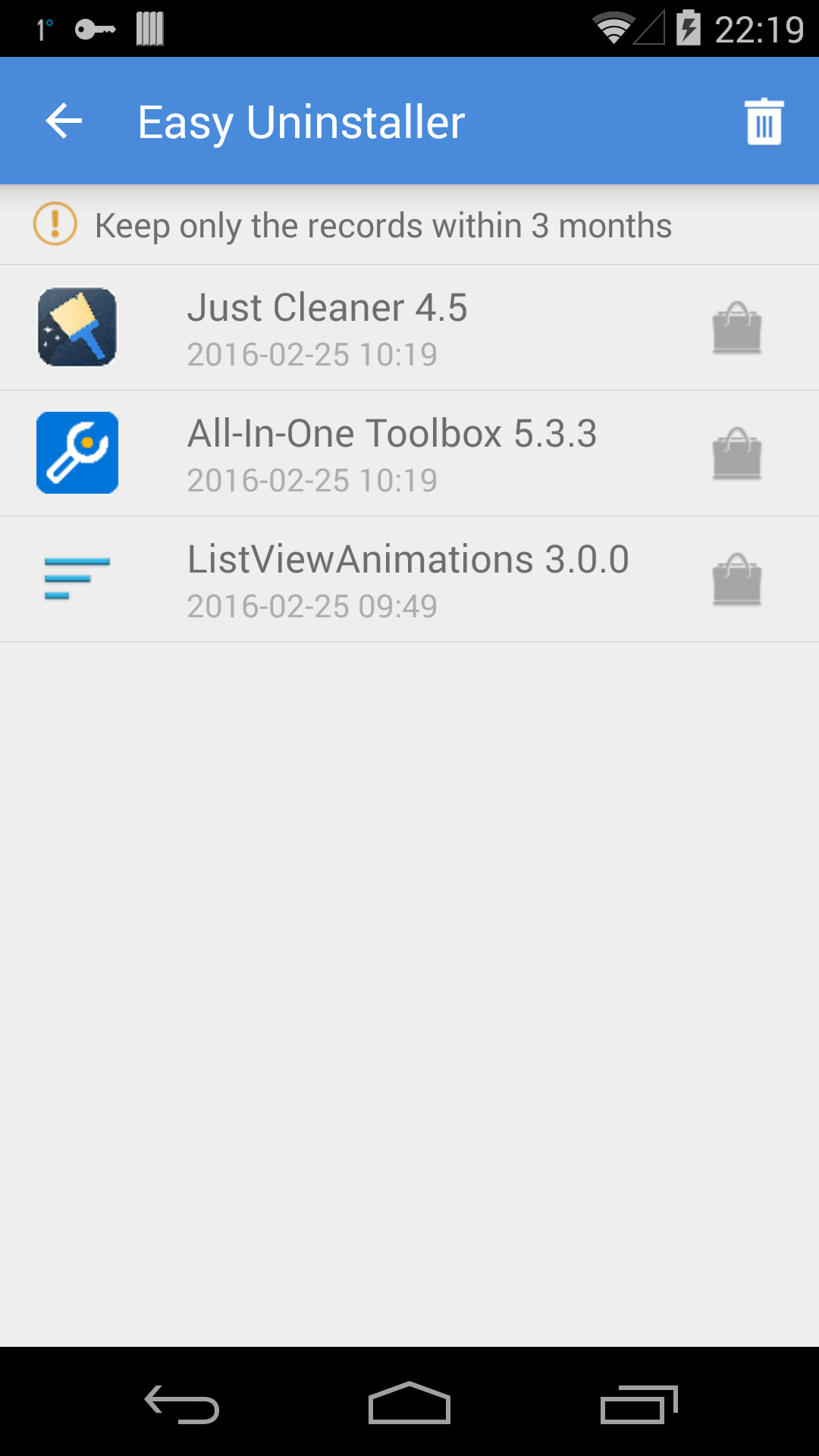 اسکرین شات 3 برنامه Easy Uninstaller App Uninstall