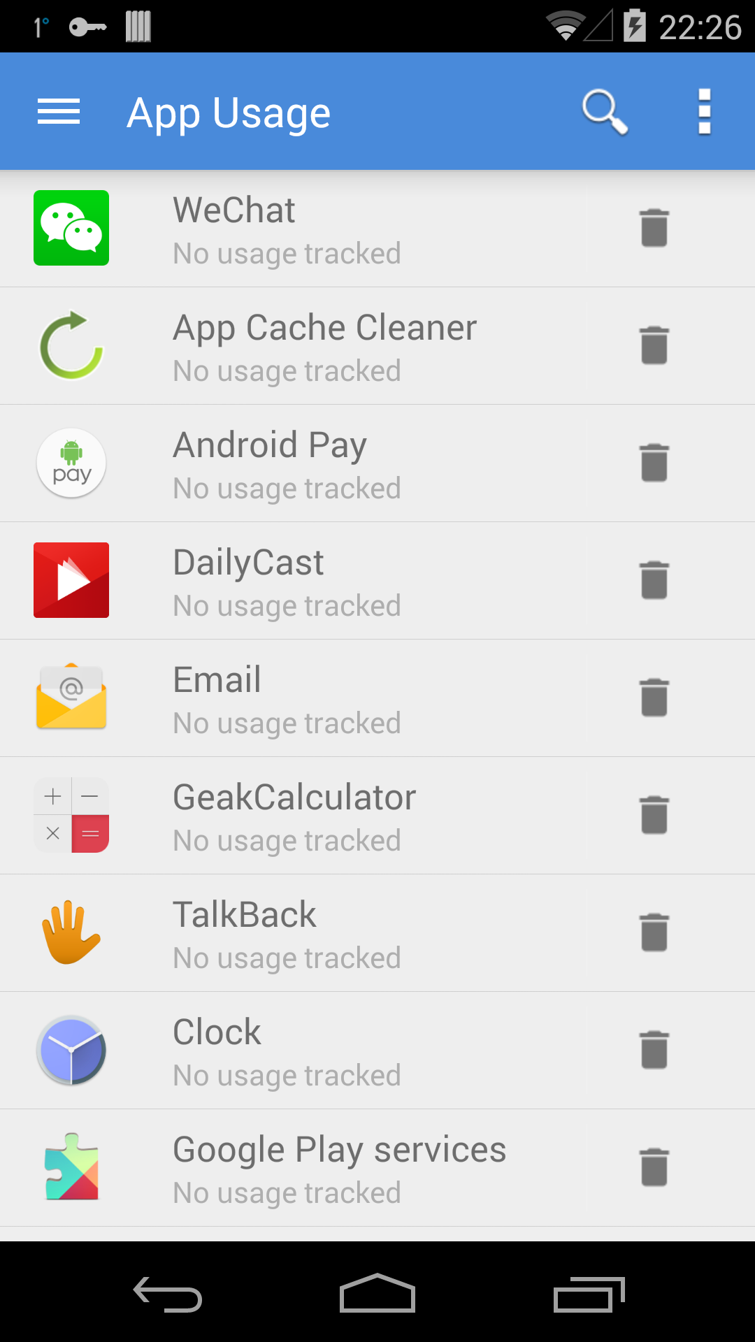 اسکرین شات 5 برنامه Easy Uninstaller App Uninstall