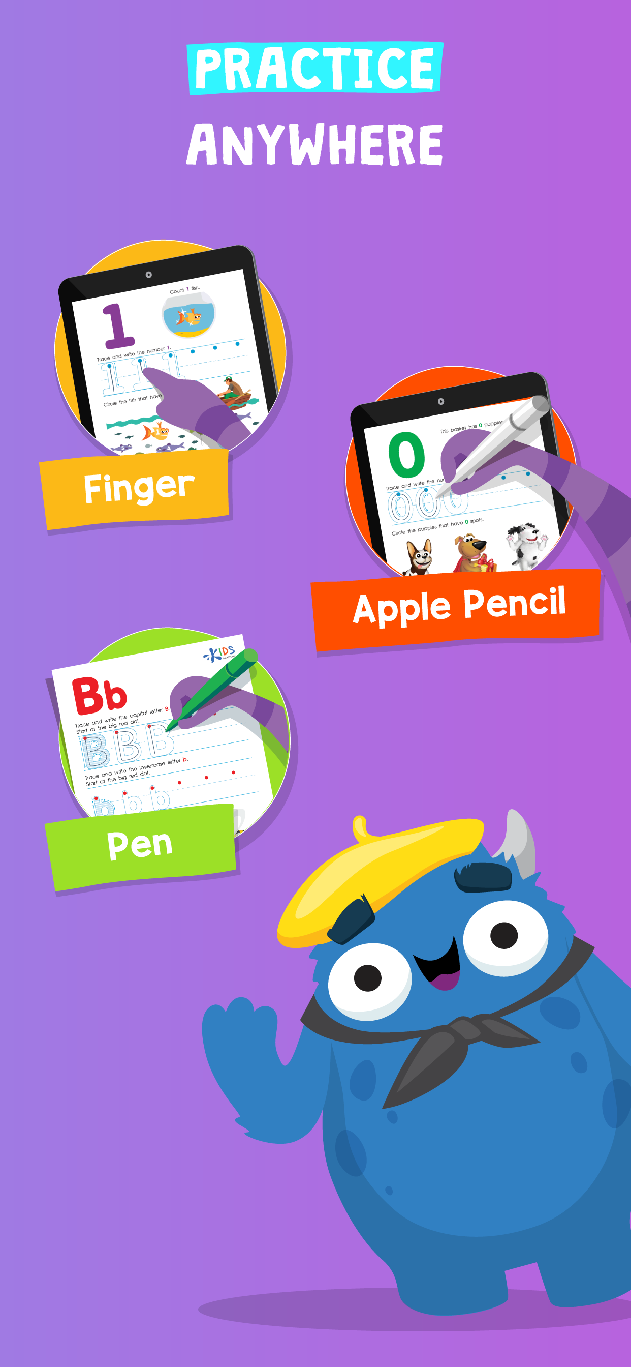 اسکرین شات 5 برنامه Learning worksheets for kids