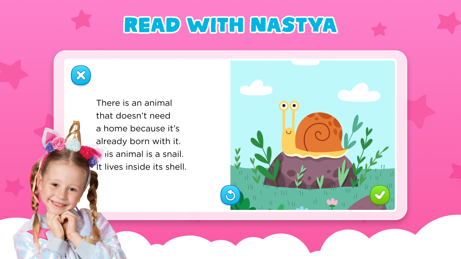 اسکرین شات 5 برنامه Learn Like Nastya: Kids Games