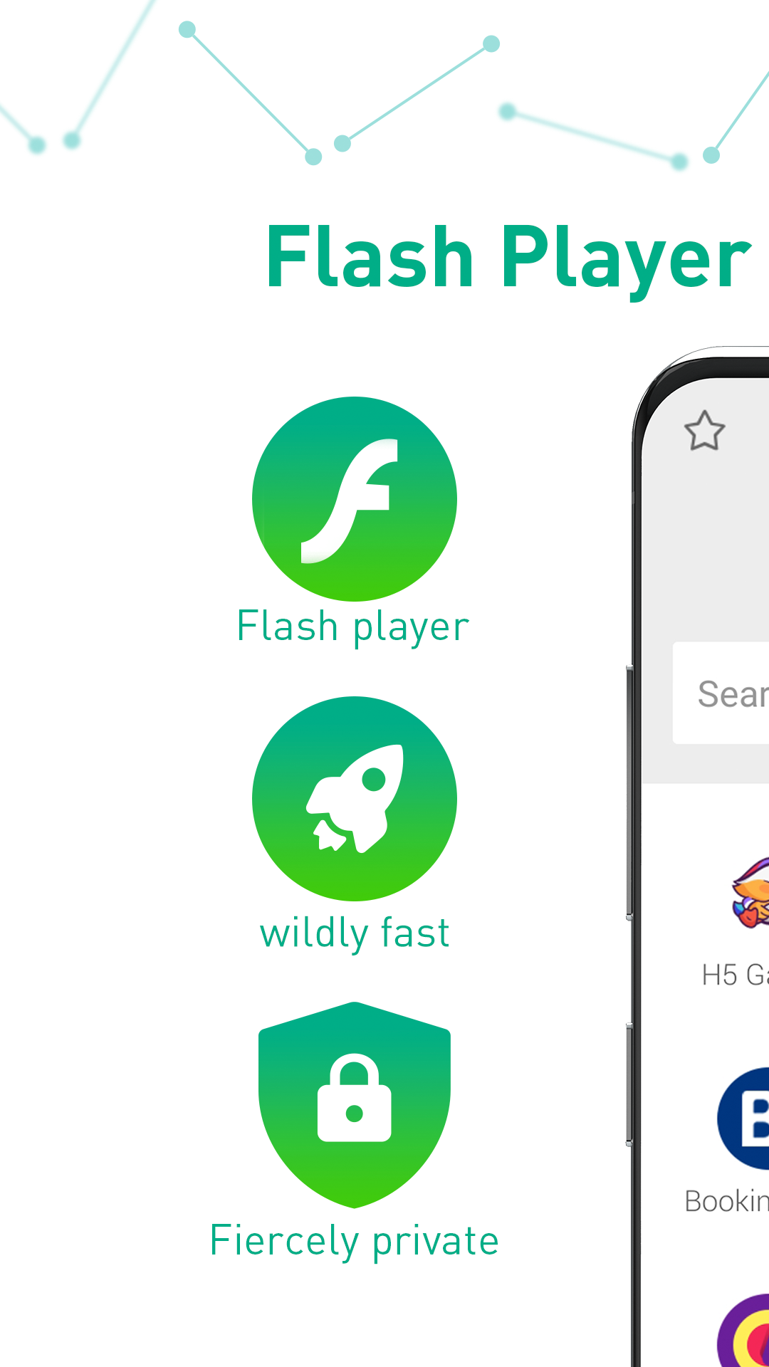 اسکرین شات 1 برنامه Dolphin Browser: Fast, Private