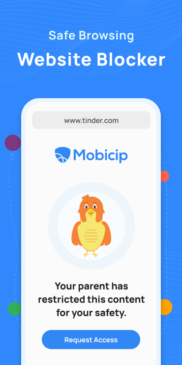 اسکرین شات 2 برنامه Parental Control App - Mobicip