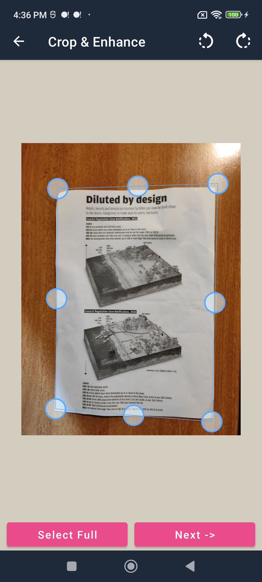 اسکرین شات 4 برنامه PDF Scanner - Scan Docs & PDF