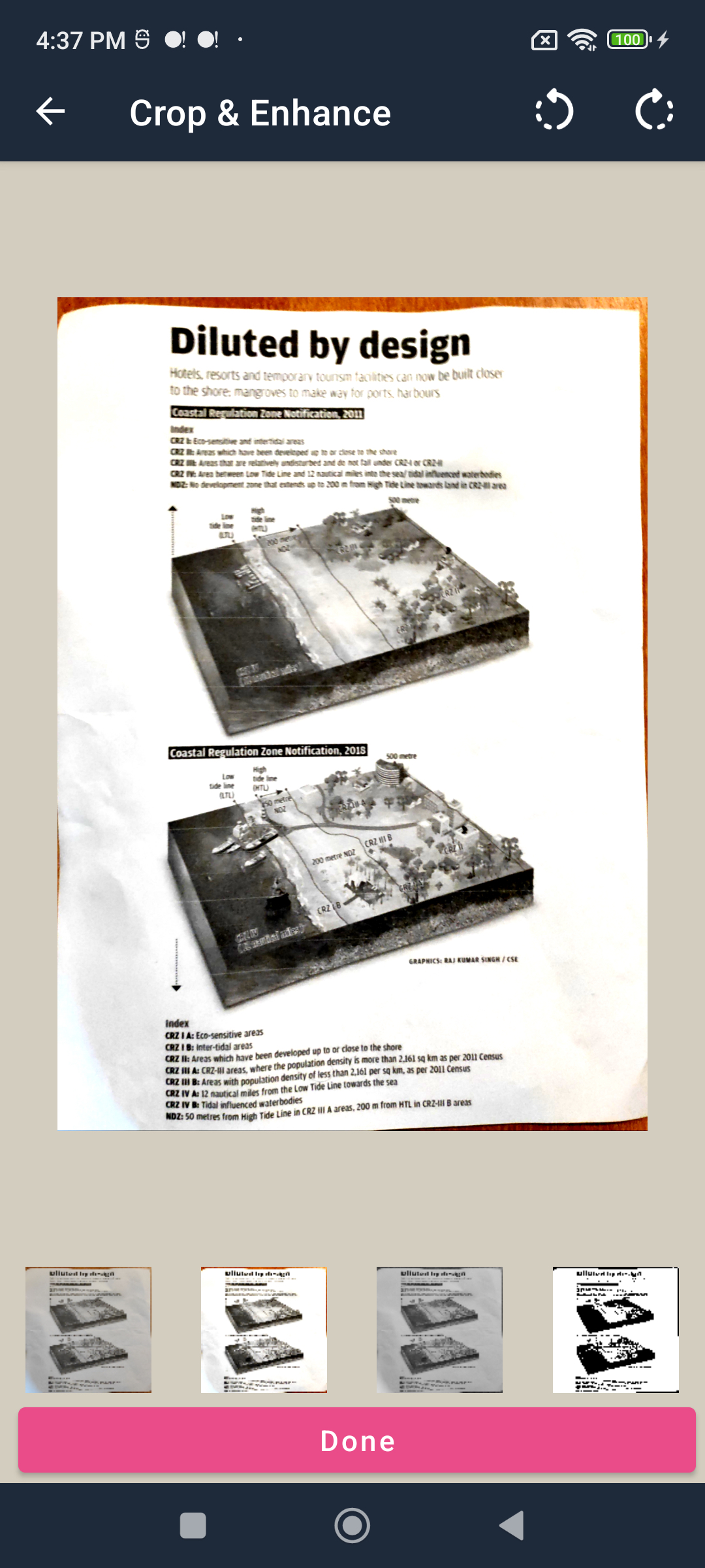 اسکرین شات 5 برنامه PDF Scanner - Scan Docs & PDF