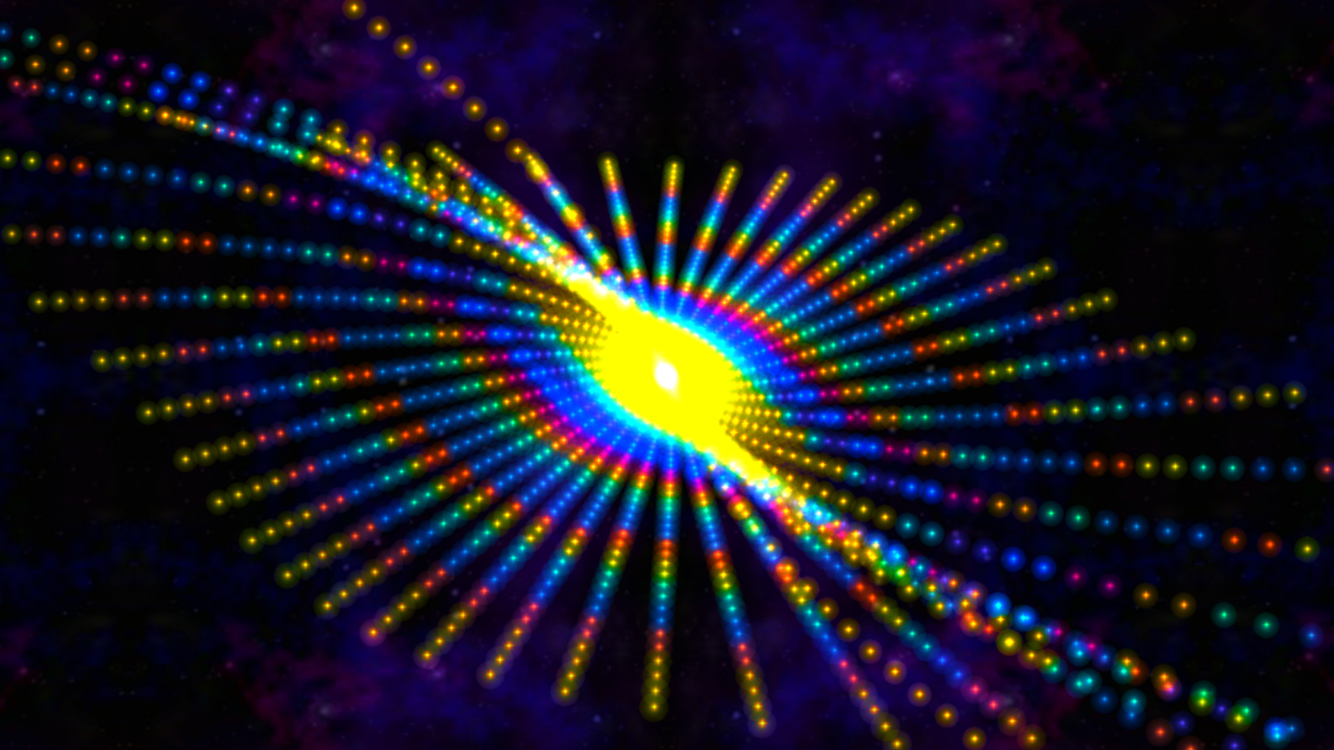 اسکرین شات 1 برنامه Transcendence Music Visualizer