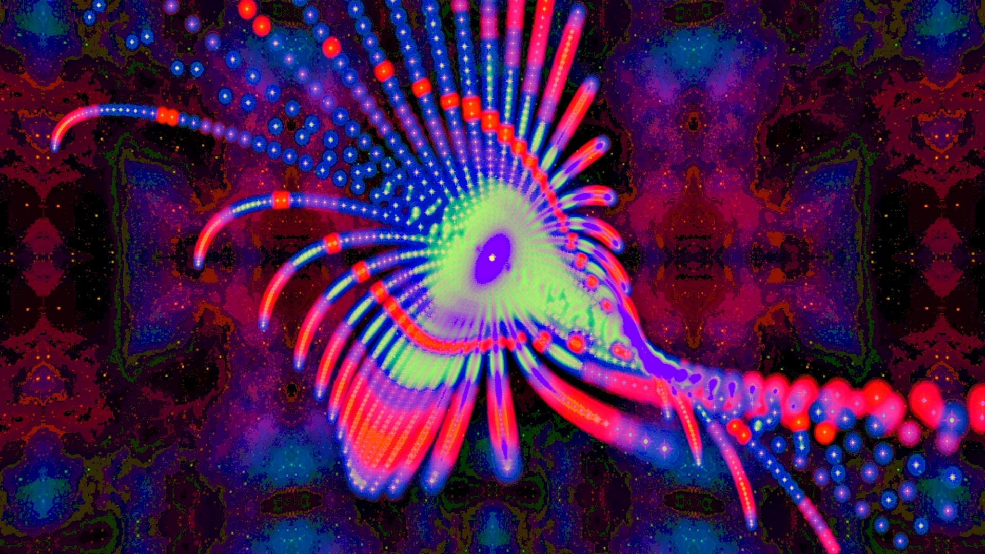 اسکرین شات 2 برنامه Transcendence Music Visualizer