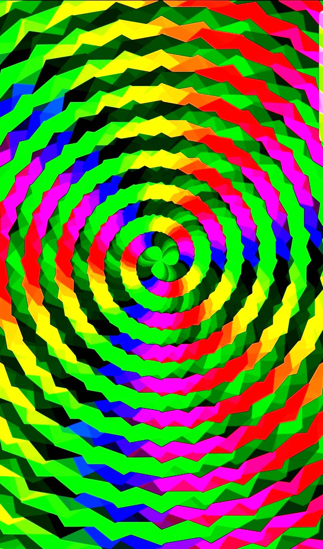 اسکرین شات 6 برنامه Hypnotic Mandala Wallpaper