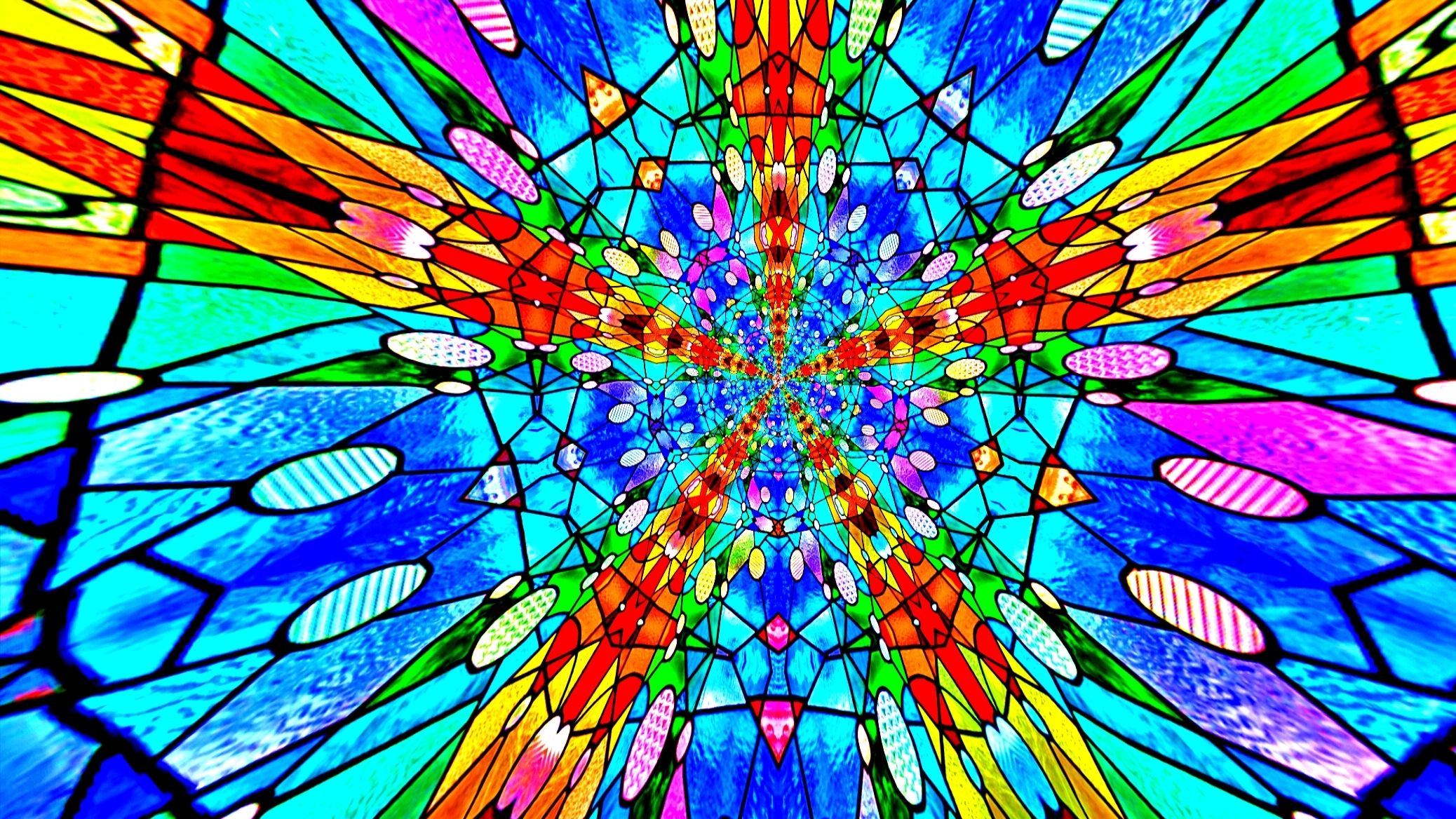 اسکرین شات 8 برنامه Crystal Tunnels Live Wallpaper