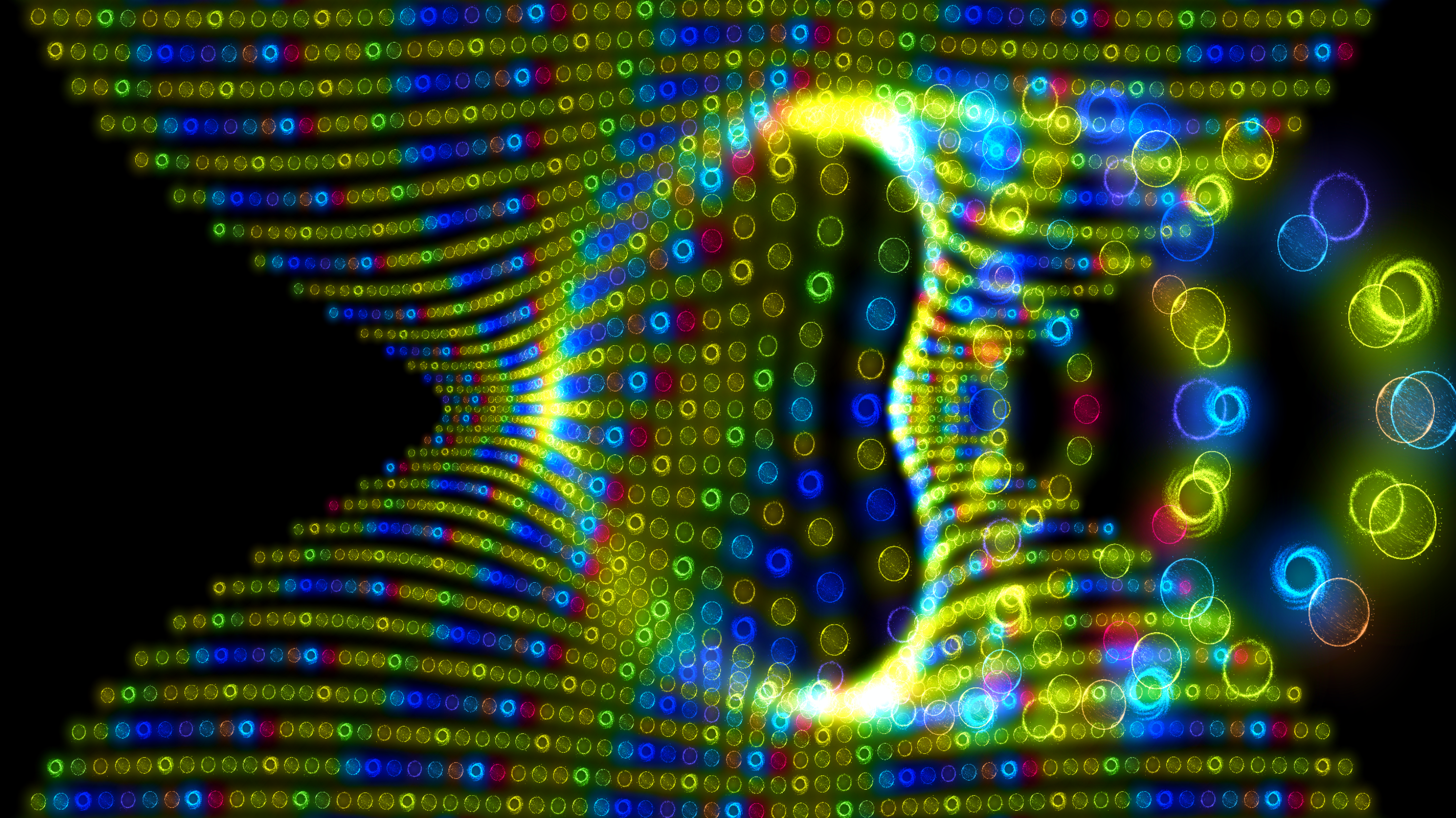اسکرین شات 2 برنامه Trance 5D Music Visualizer