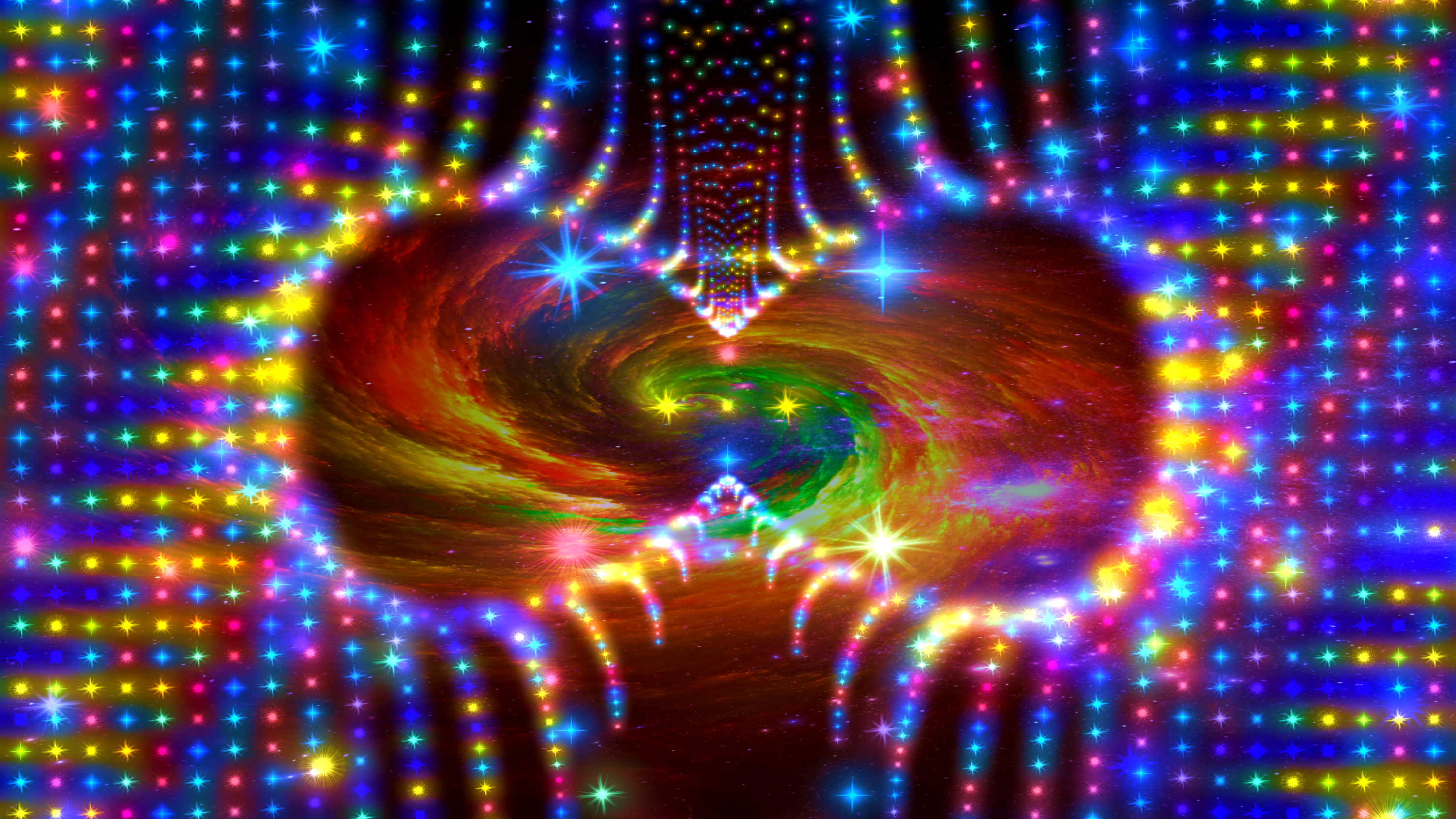 اسکرین شات 1 برنامه Trance 5D Music Visualizer