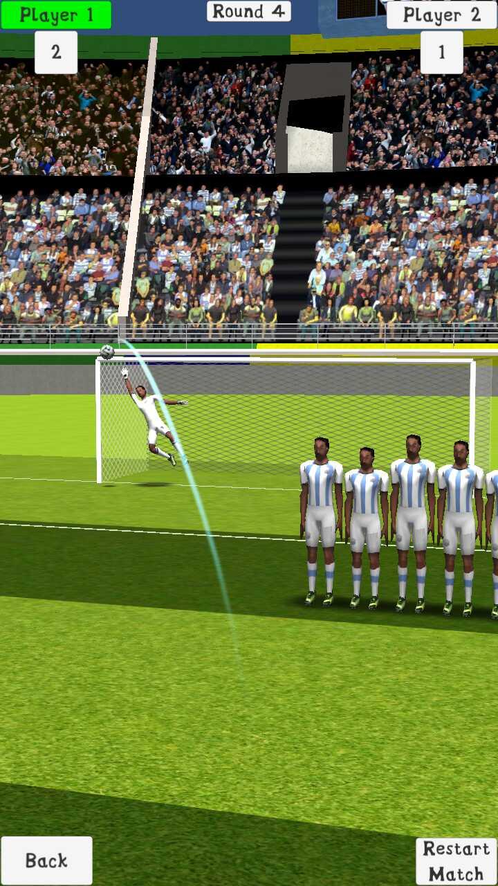 اسکرین شات 7 بازی 2 Player Free Kick