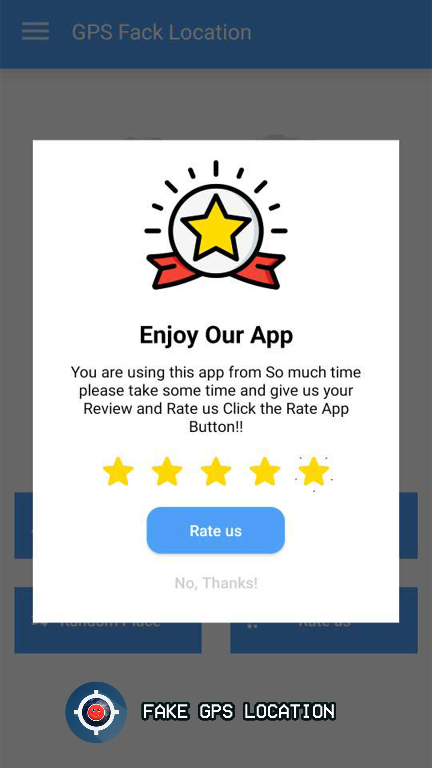 اسکرین شات 5 برنامه Fake GPS location App