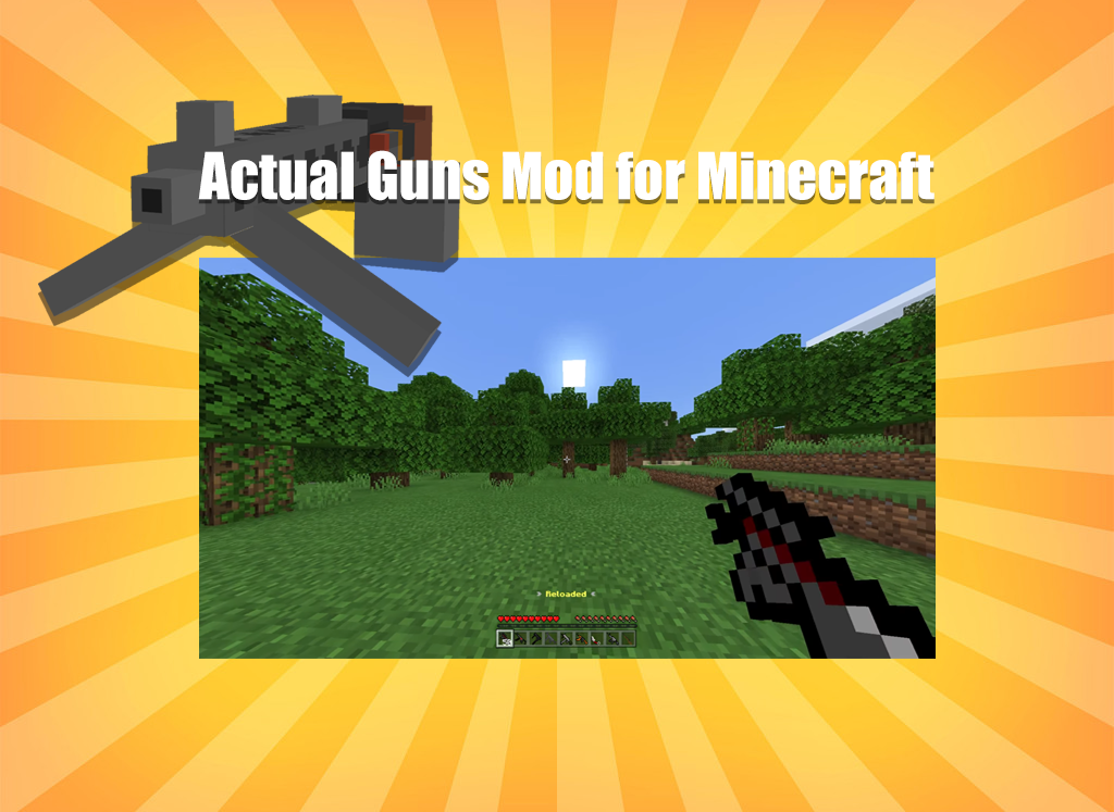 اسکرین شات 2 برنامه Guns Mod for Minecraft