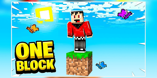 اسکرین شات 2 برنامه ONE BLOCK CHALLENGE FOR MCPE