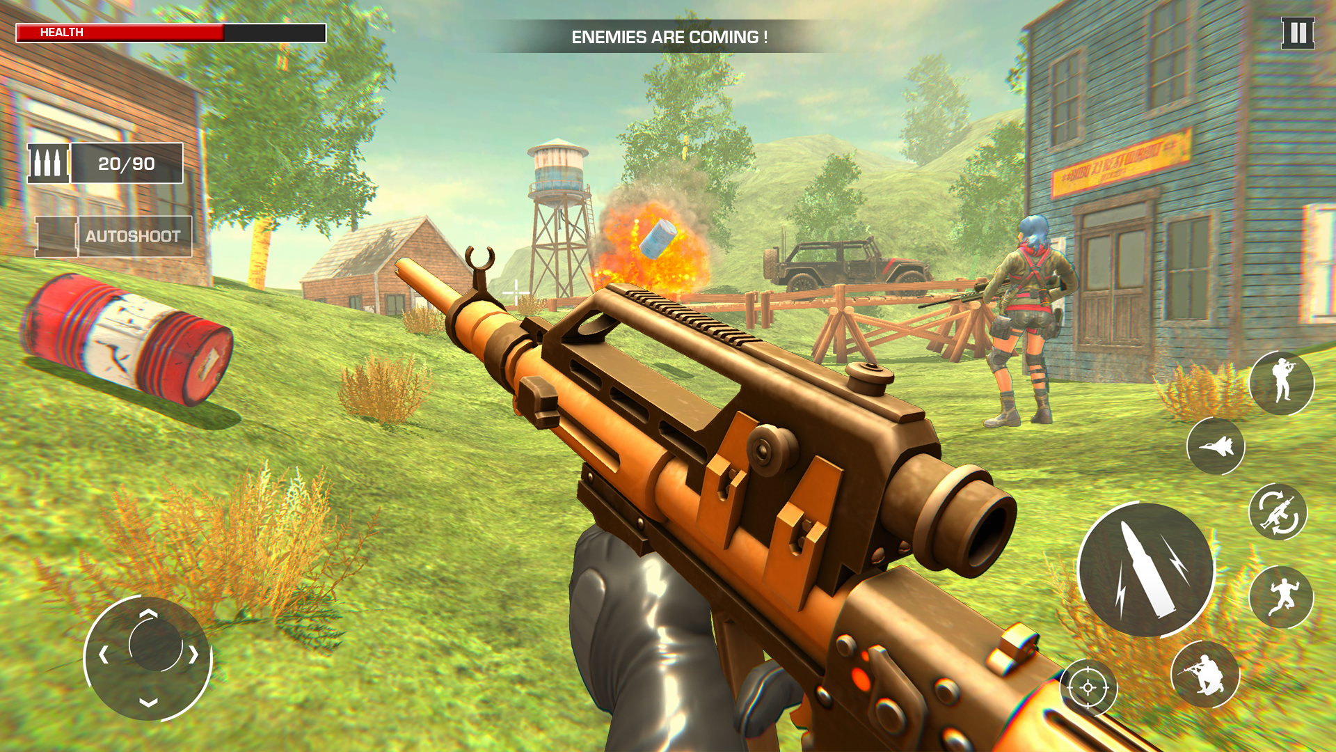 اسکرین شات 4 بازی Modern War- Gun Shooting Game