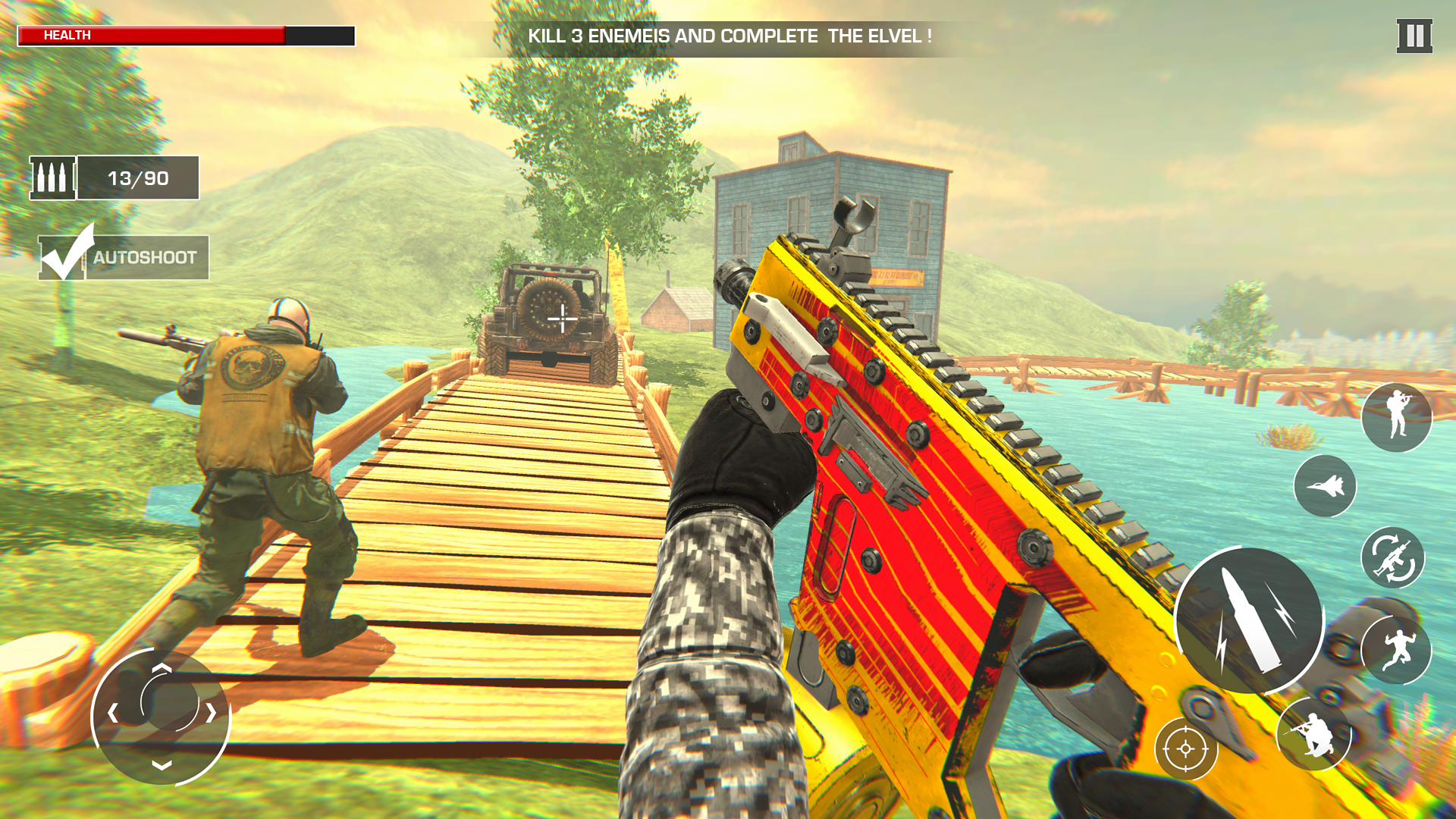 اسکرین شات 2 بازی Modern War- Gun Shooting Game