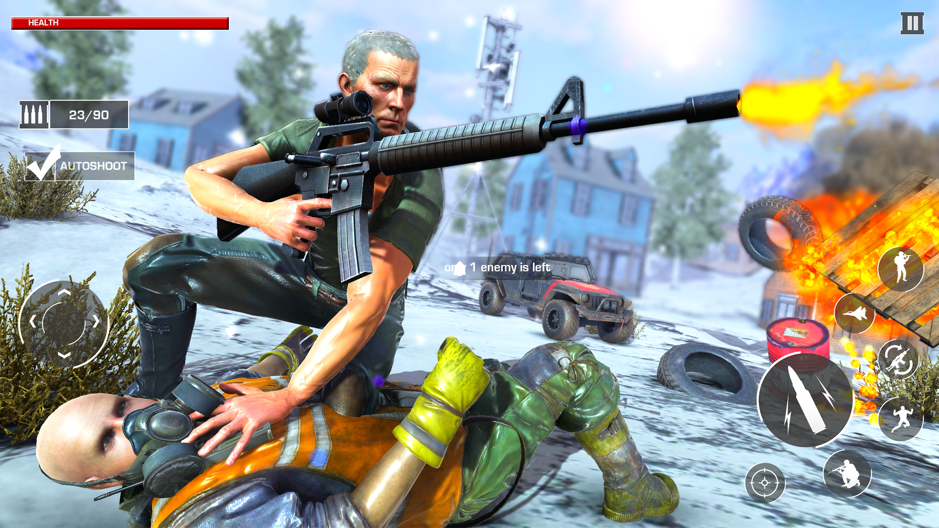 اسکرین شات 1 بازی Modern War- Gun Shooting Game