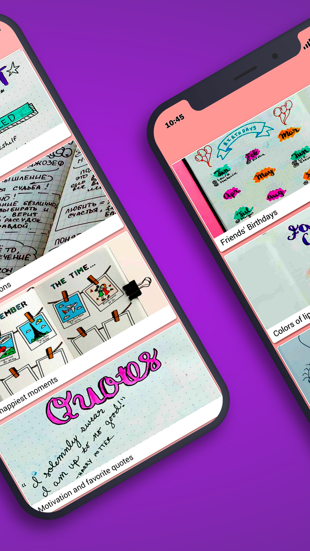 اسکرین شات 6 برنامه How to make diary notebook