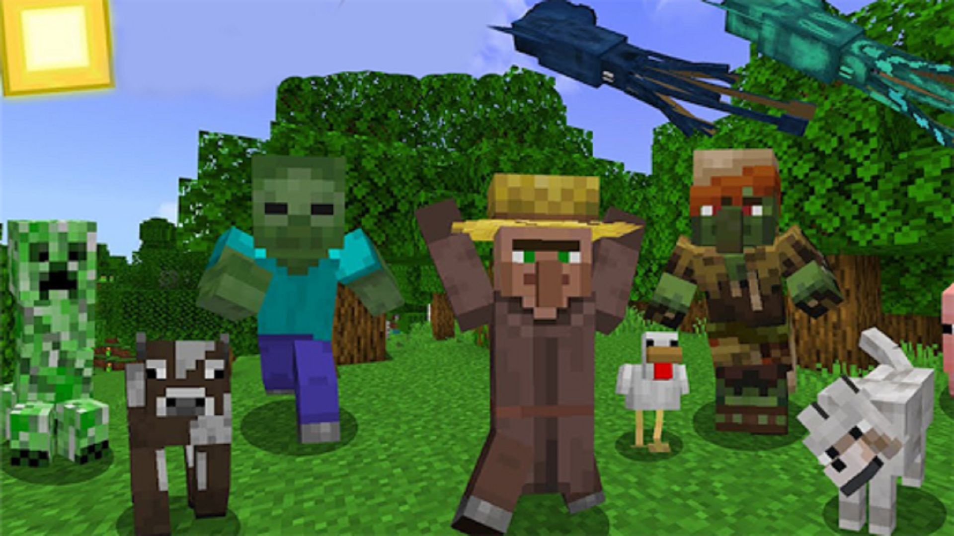 اسکرین شات 2 برنامه Mods Mob's Animations for MCPE